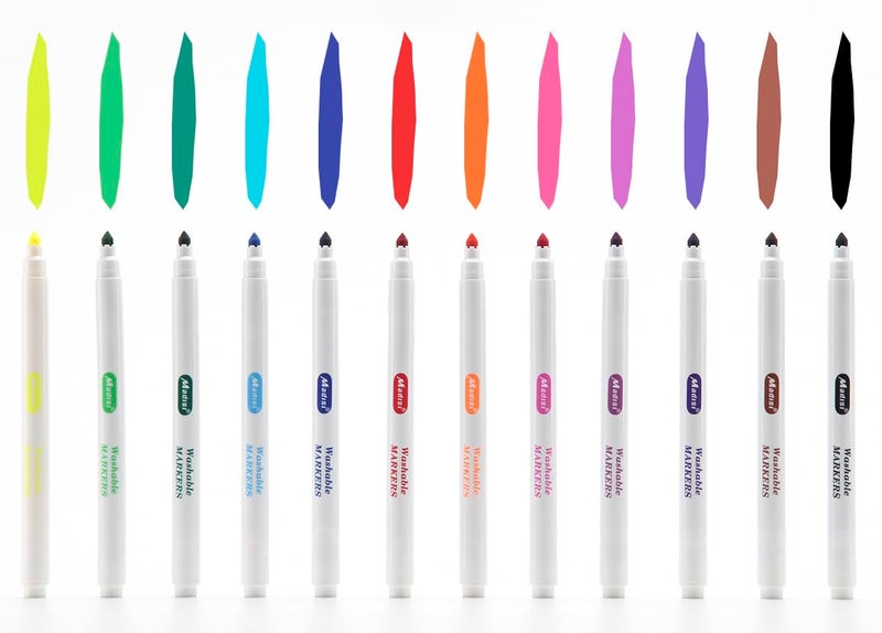 Madisi Washable Markers, Super Tips Markers, Assorted Colors, Classroom Bulk Pack, 288 Count - Image 3